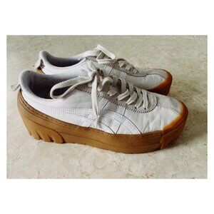 Onitsuka Tiger M 7.5/ W 9 Delegation Chunk Cream and White Gum Sole Sneaker